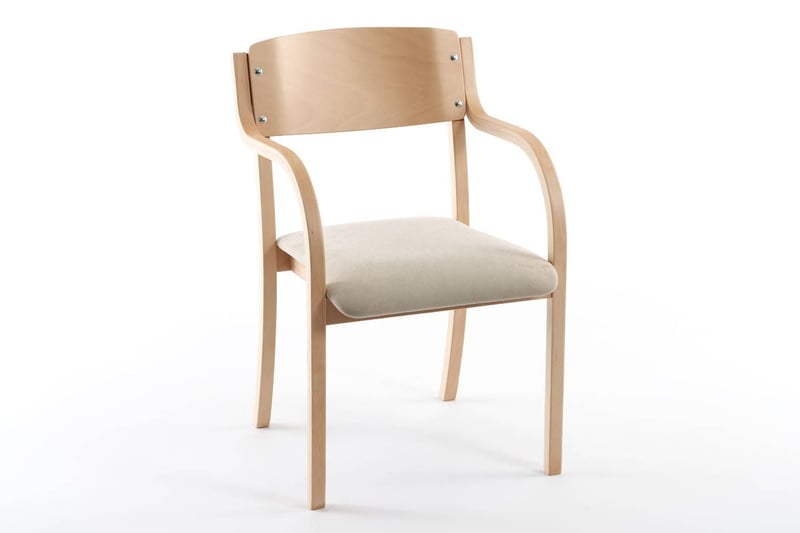 Mit Armlehnen + Sitzpolster