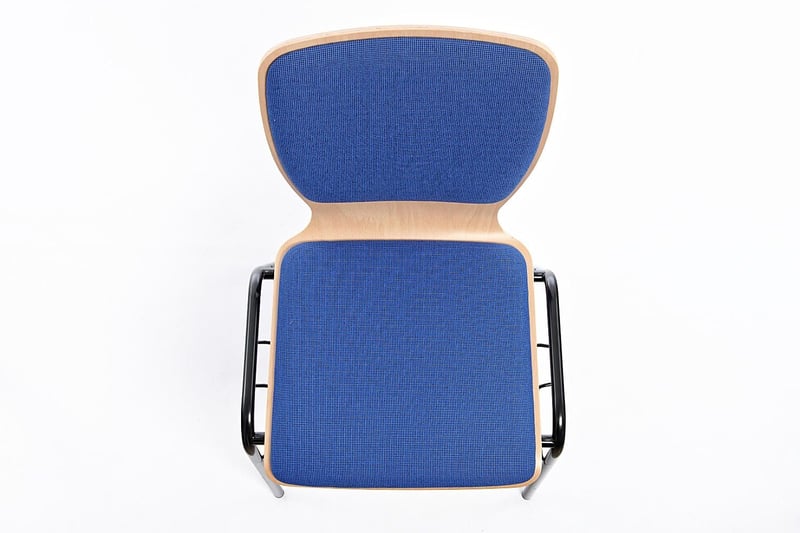 Der Florida SP RP mit Sitz und Rückenpolster in der Draufsicht