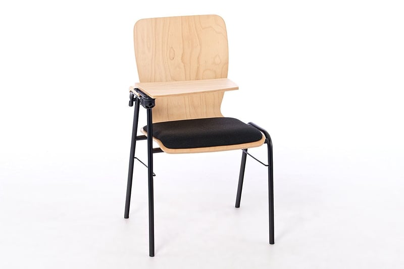 Mit Sitzpolster + Schreibtablar