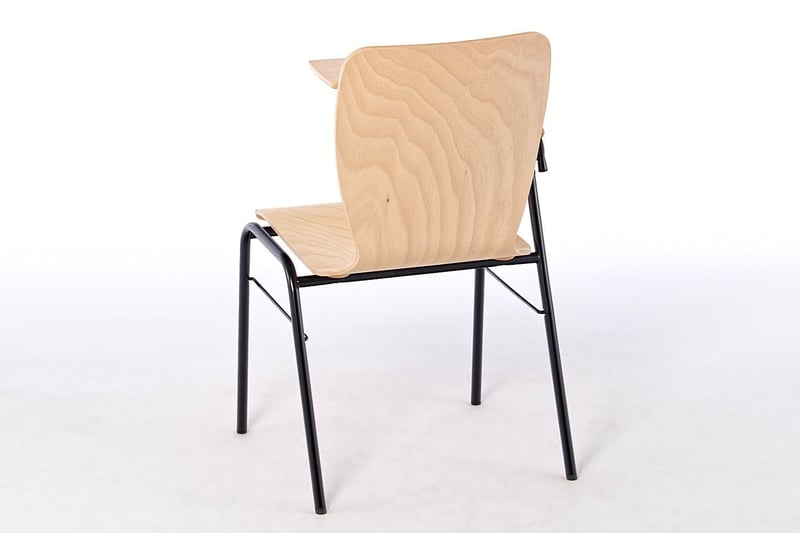 Das Schichtholz der Schale ist sehr schön gemasert