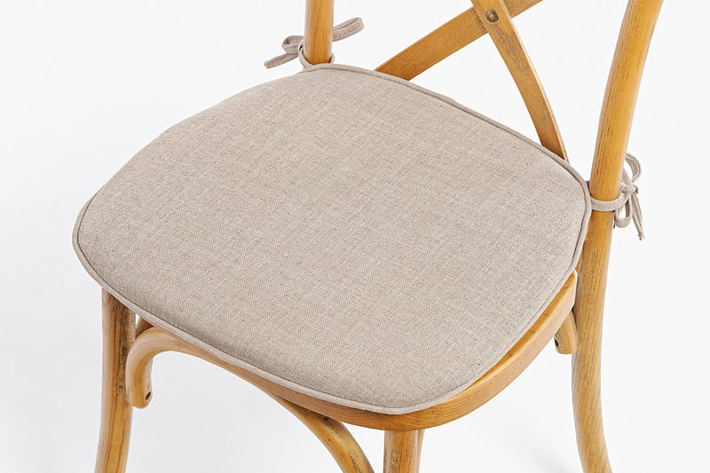 Das optionale Sitzpolster ist gemütlich