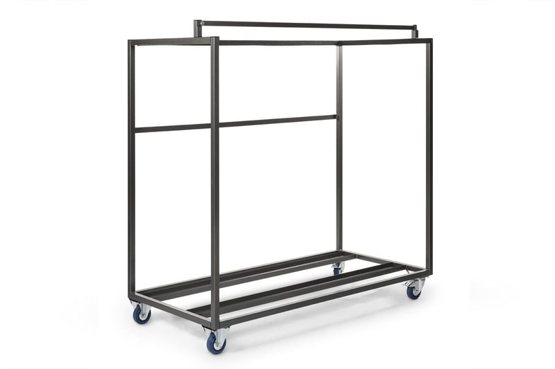 Der optionale Rollwagen kann bei der Konfiguration dazubestellt werden