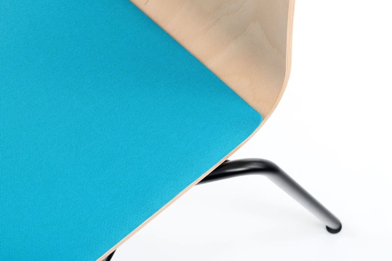 Das Gestell die Schale und die Polsterung sind perfekt aufeinander abgestimmt