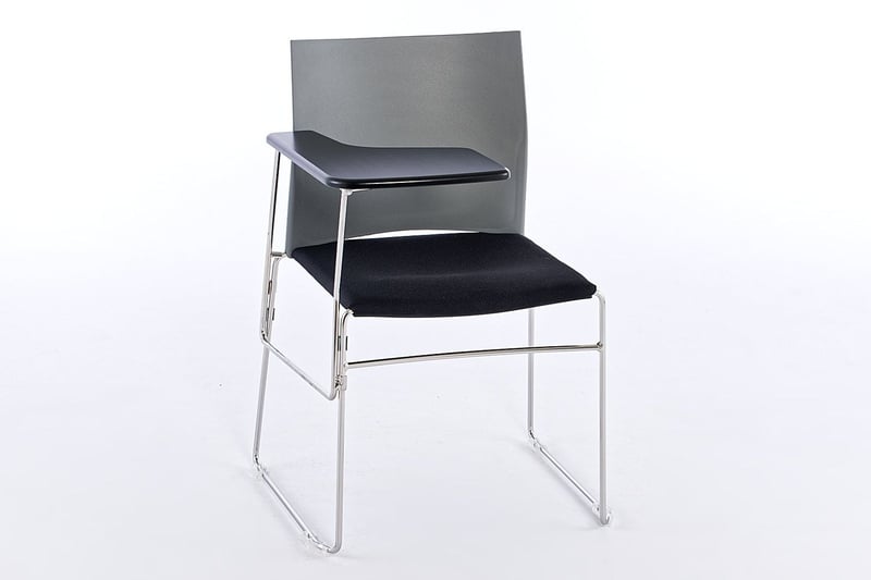 Mit Sitzpolster + Schreibtablar