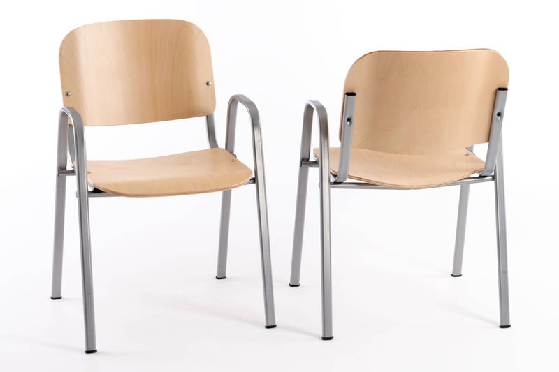 Die pflegeleichten Iso Stühle sind für Wartebereich sehr geeignet