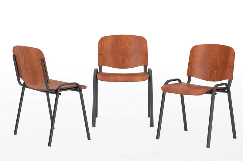 Der Iso Plus HO ist ein sehr moderner und robuster Holzstuhl