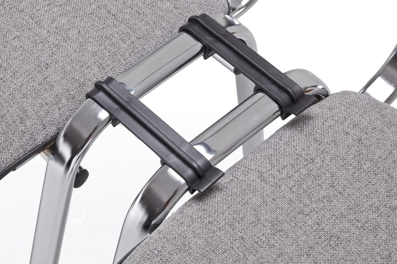 Zu unseren Polsterstühlen Iso Plus können lose Stuhlverbinder bestellt werden