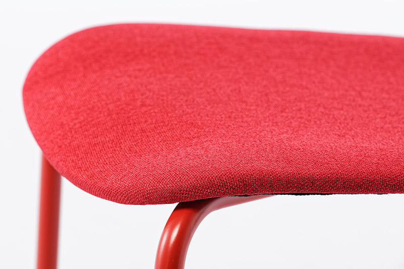 Auf der gepolsterten Sitzfläche sitz man sehr angenehm