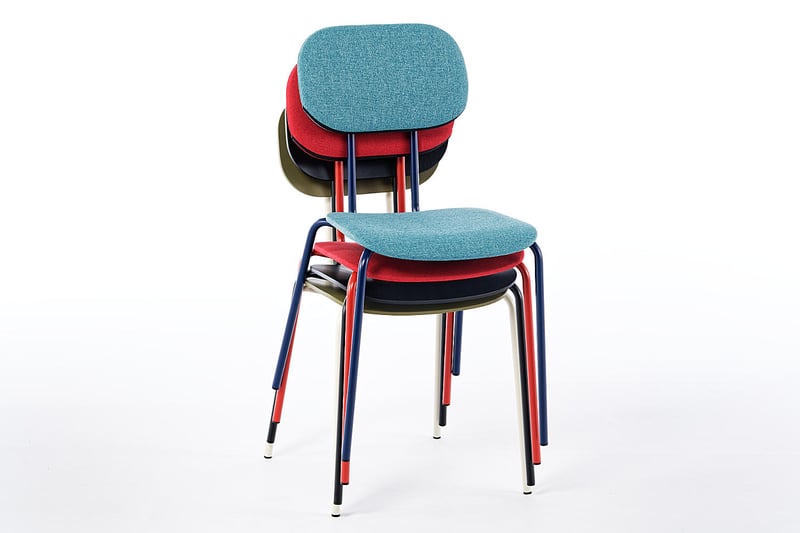 Gestapelt nehmen die Lissabon wenig Platz ein
