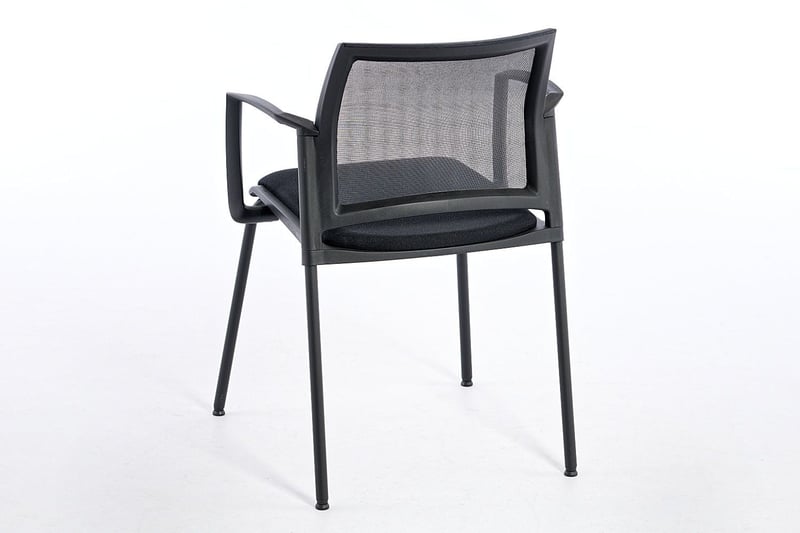 Auch von hinten macht unser Besucherstuhl London AL eine sehr gute Figur