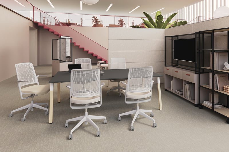 Die Luxemburg Bürodrehstühle passen sich jeder Räumlichkeit an