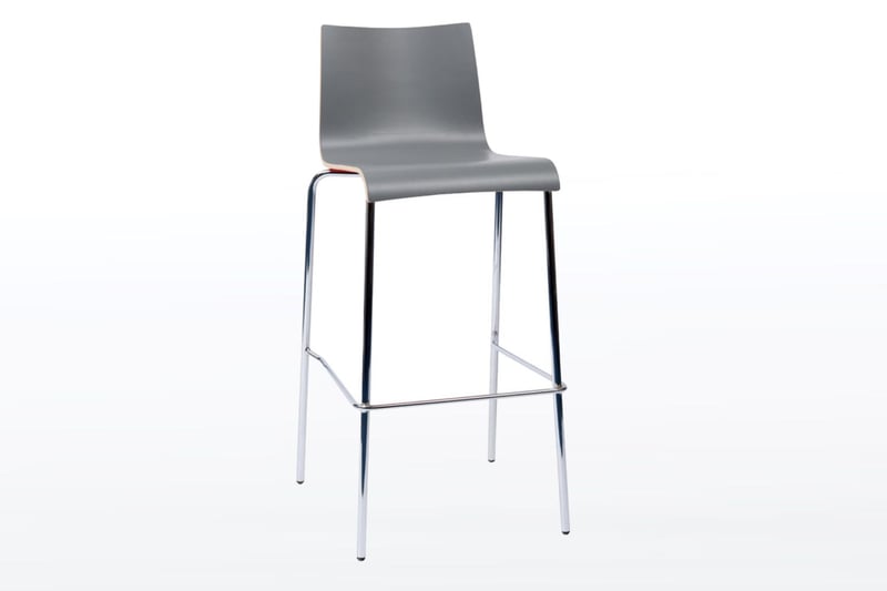 Barhocker mit hoher Rücken-Lehne