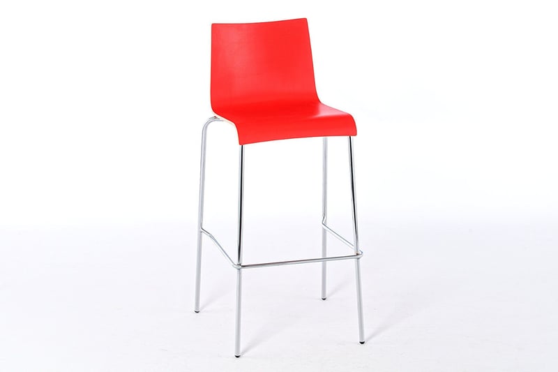 Barhocker mit hoher Rückenlehne