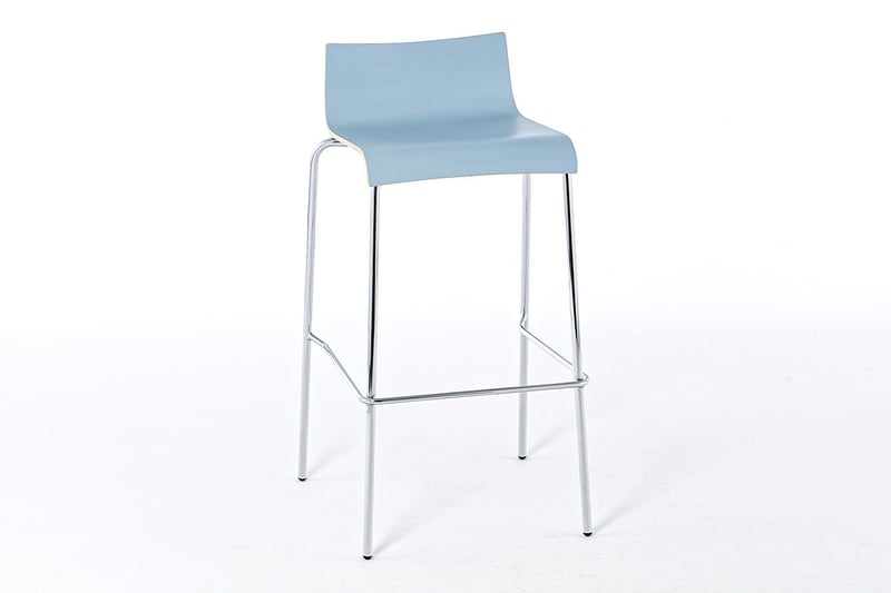 Barhocker mit niedriger Rückenlehne