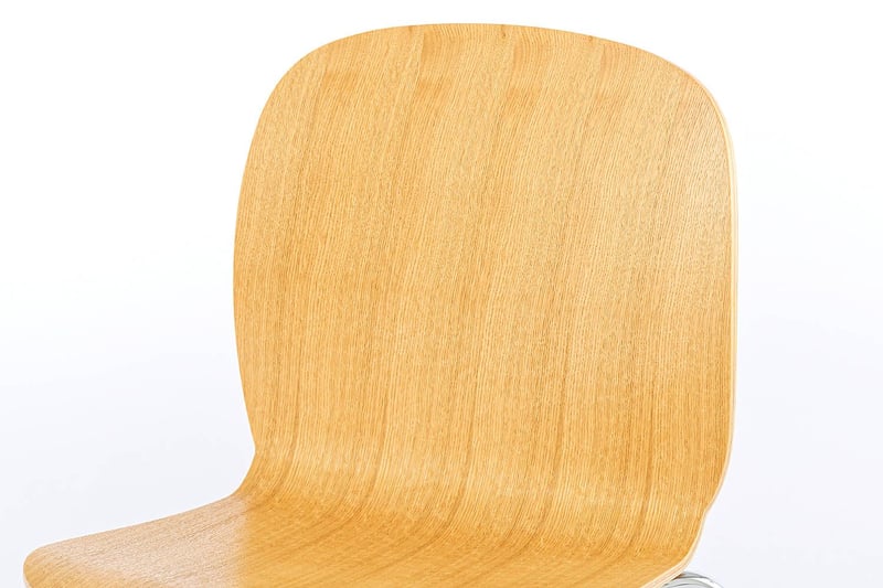 Die Holzschale ist interessant strukturiert