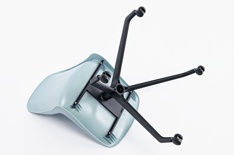 Ansicht vom Drehgestell von unten