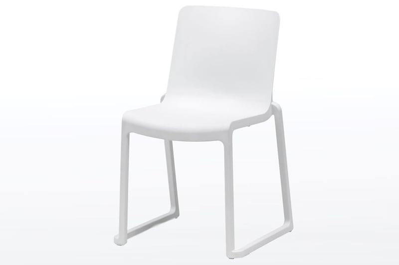 Unsere stapelbaren Outdoorstühle Melbourne machen sogar einzeln einen sehr guten Eindruck