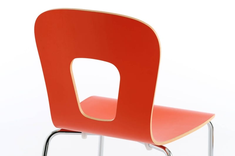 Die Rückseite der Rückenlehne kann farblich gewählt werden