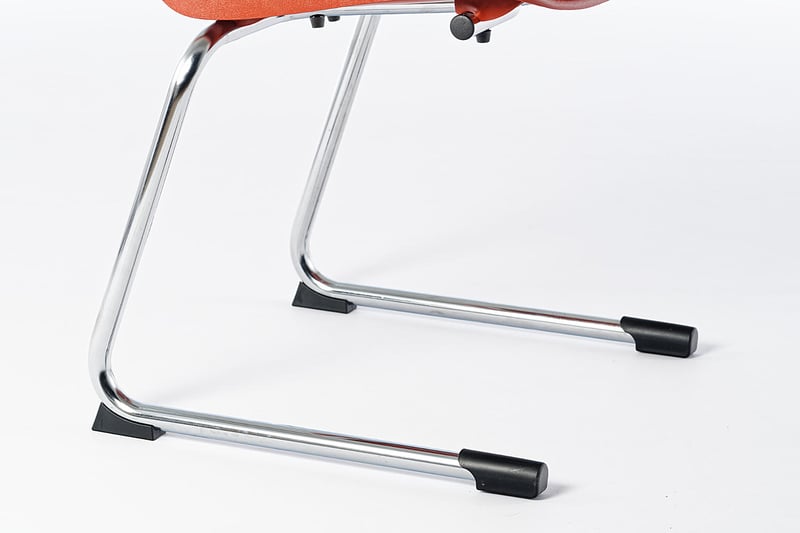 Das Stuhlgestell ist hochwertig verarbeitet