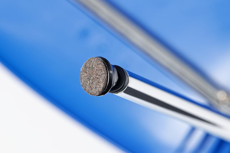 Der gepolsterte Collegestuhl Mila SP RP ST mit Filzgleiter