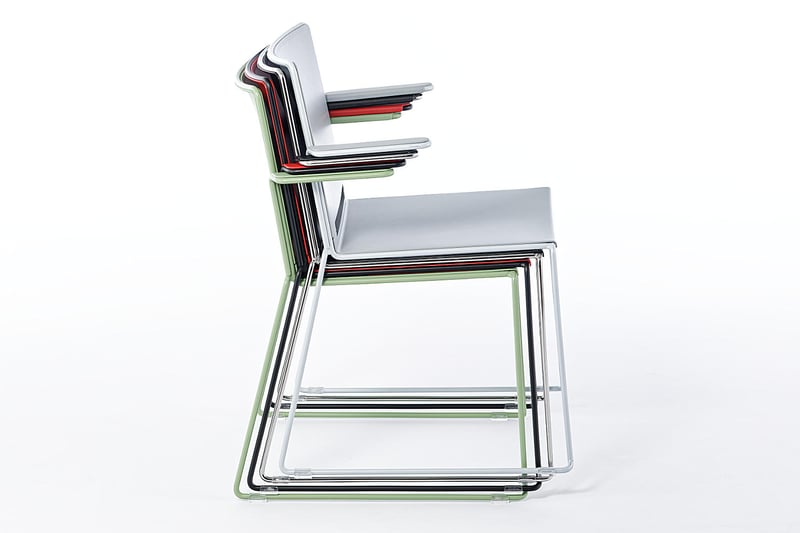 Gestapelt benötigen die Multan AL wenig Platz