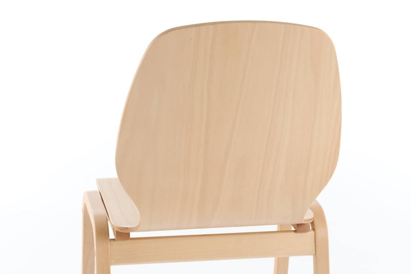 Hochwertige Verarbeitung von Holzschale und Gestell