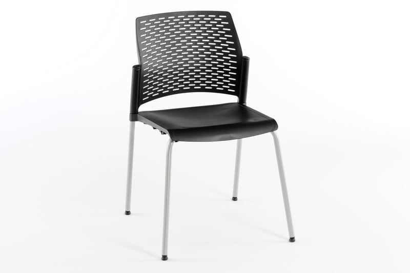 Das Gestell ist auch in Silber erhältlich