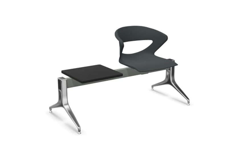 Unsere Pisa Traversenbank mit Ablagetisch