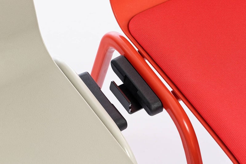 Eine feste Verbindung mit dem Stuhlverbinder