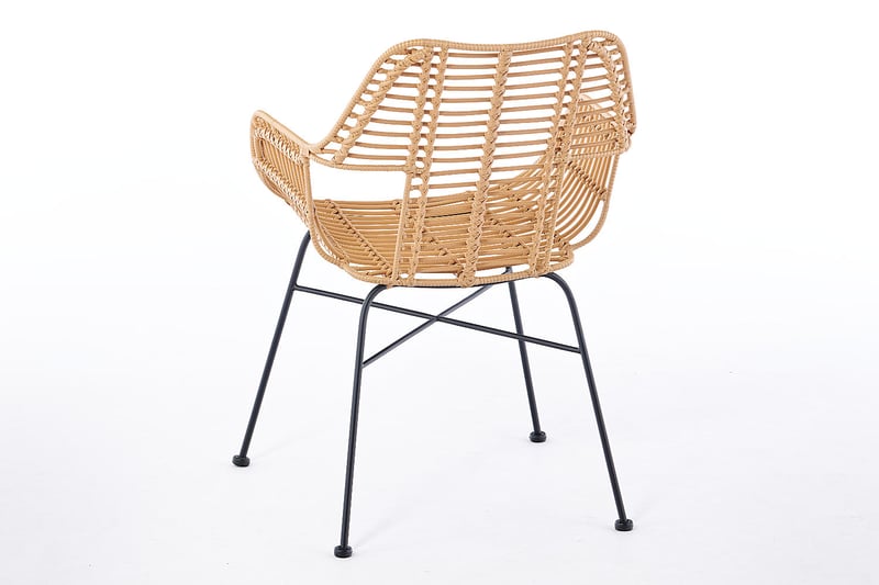 Die Sylt AL Rattanstühle mit Armlehnen sich stabil