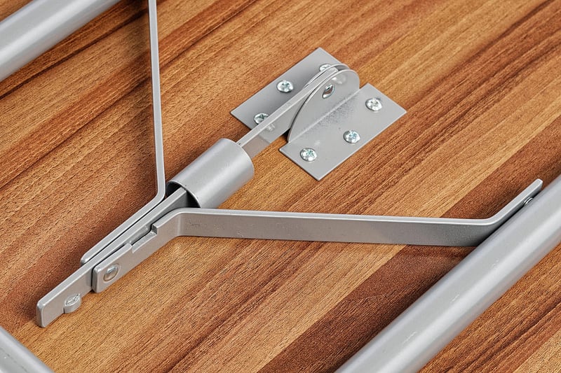 Stabil und durchdacht ist die Verarbeitung der Klapptische