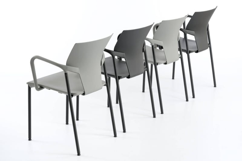 Als Besucherstühle oder für Wartebereiche wird unser Vegas AL gerne genommen