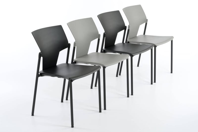 Unsere pflegeleichten Vegas Stühle sind die perfekten Besucherstühle