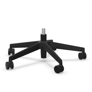 Schwarzes Kunststoff (Fußkreuz Ø 70 cm)