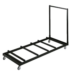 Mit Tischtransportrollwagen (bis 10 Tische)